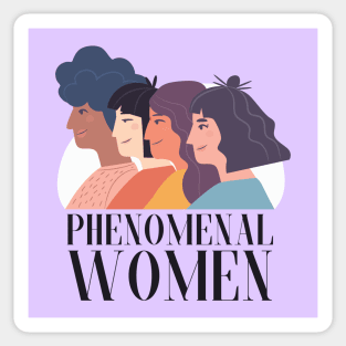 Phenomenal Women Sticker